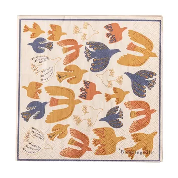 Anniversary papperservett 20-pack - Gul - Bloomingville