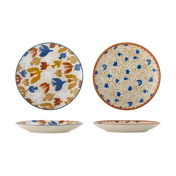 Anniversary tallrik - Multi, Ø20 cm, 2 delar - Bloomingville