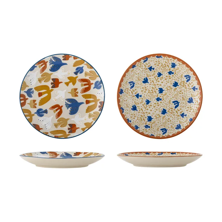 Anniversary tallrik - Multi, Ø20 cm, 2 delar - Bloomingville