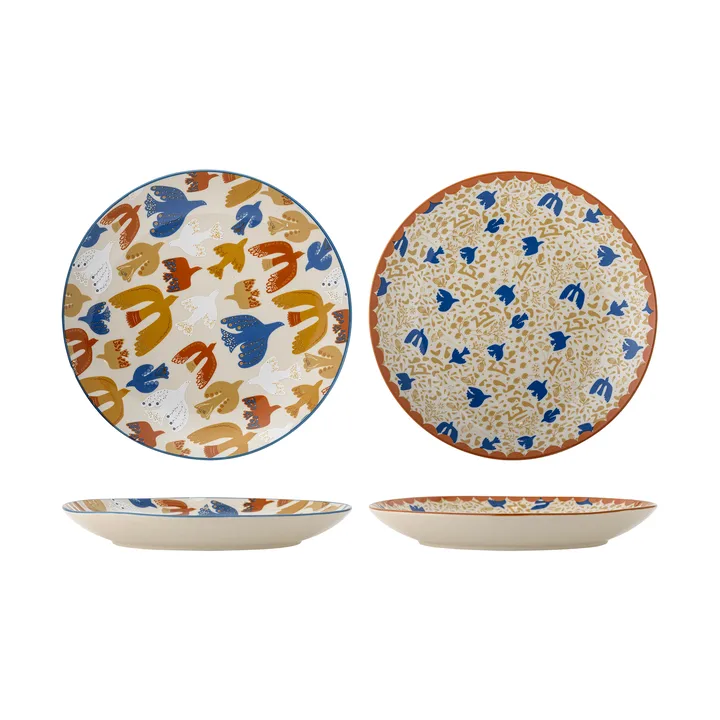 Anniversary tallrik - Multi, Ø25 cm, 2 delar - Bloomingville