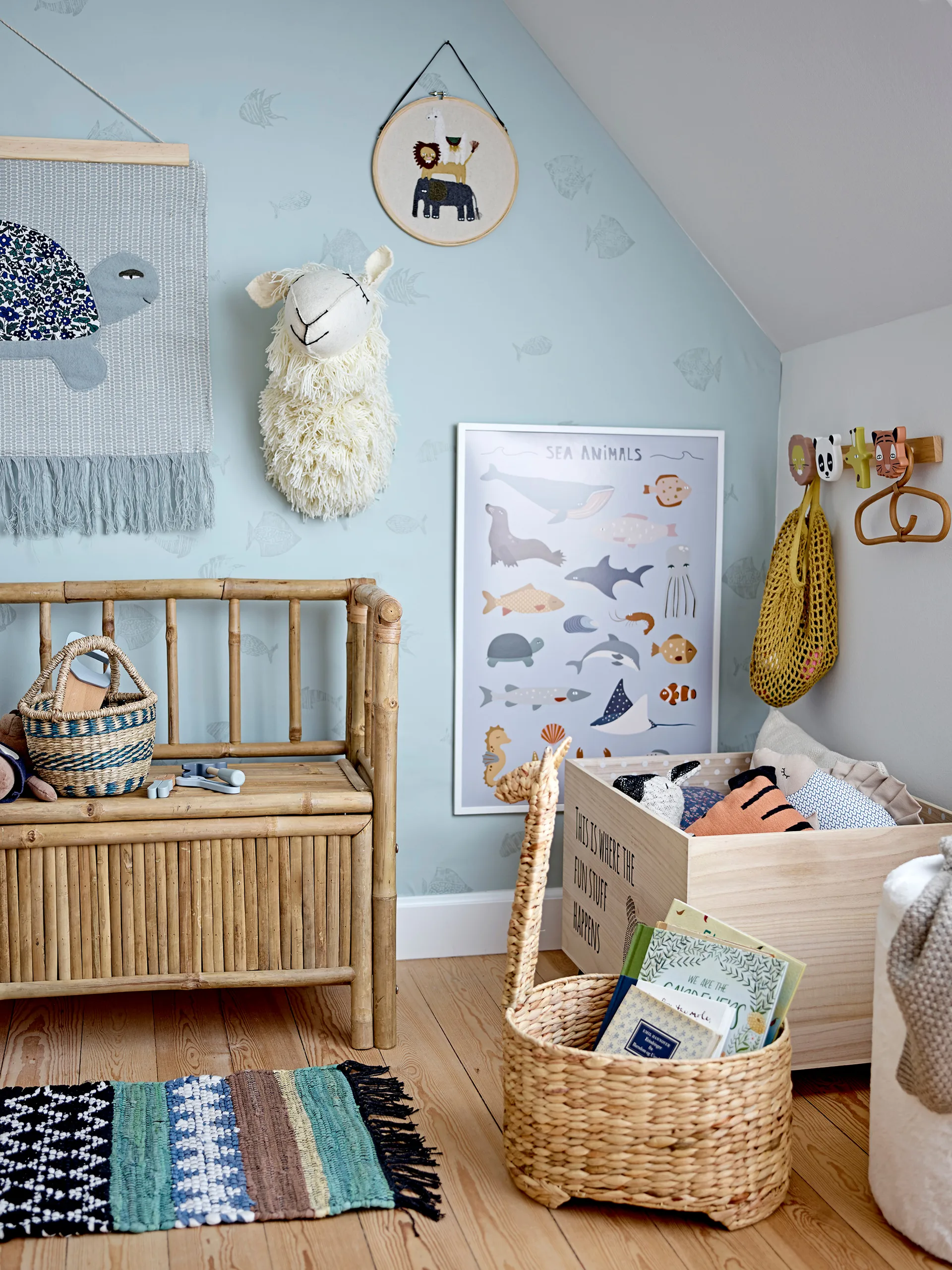 Aranya galge rotting 17x30 cm, Natur Bloomingville