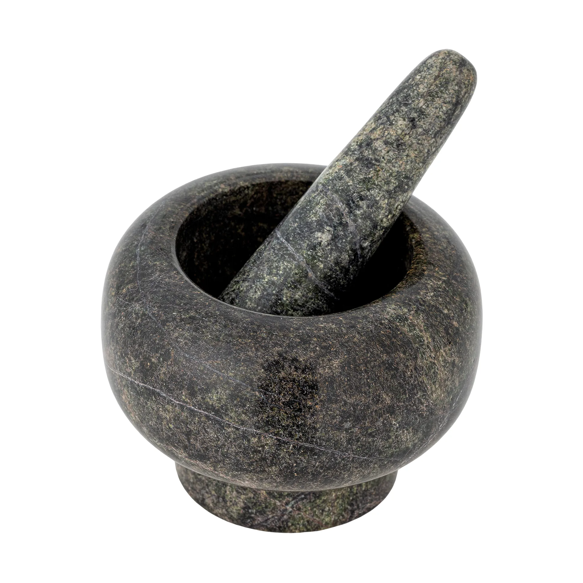 Arazo mortel med stöt Ø12,5 cm, Grön Bloomingville