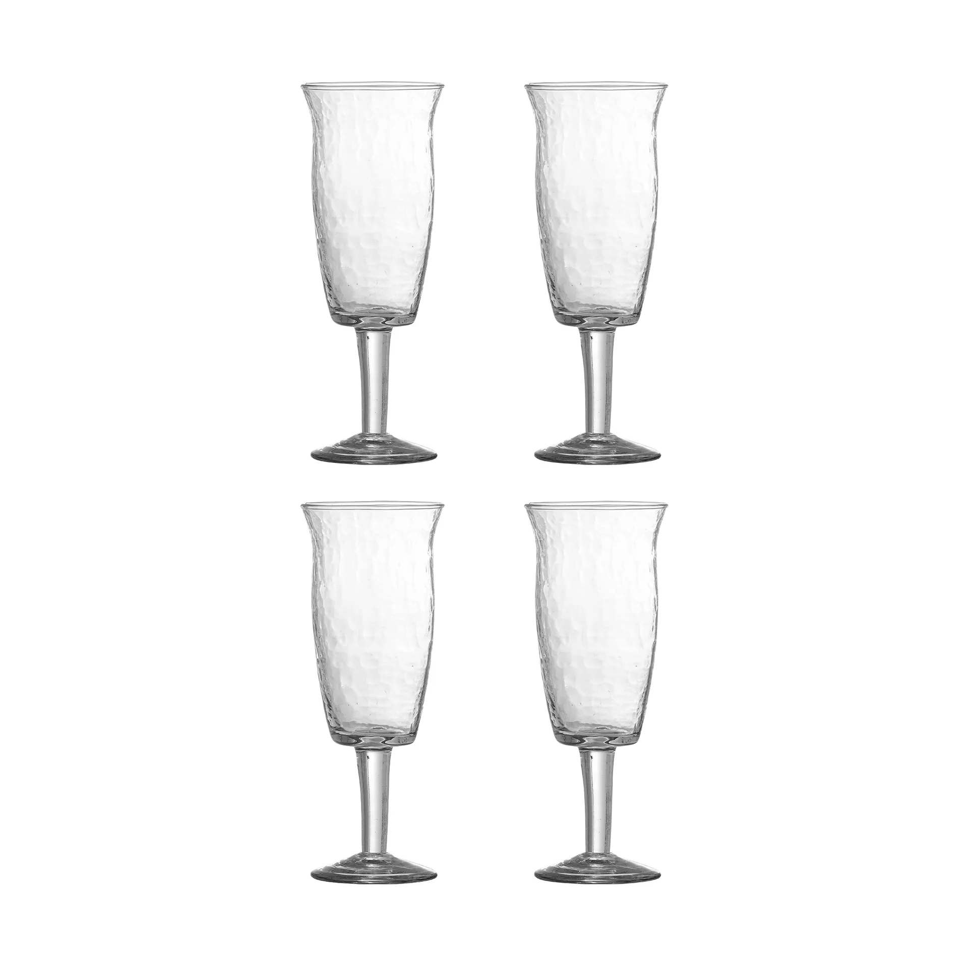 Asha rödvinsglas 4-pack, Klar Bloomingville