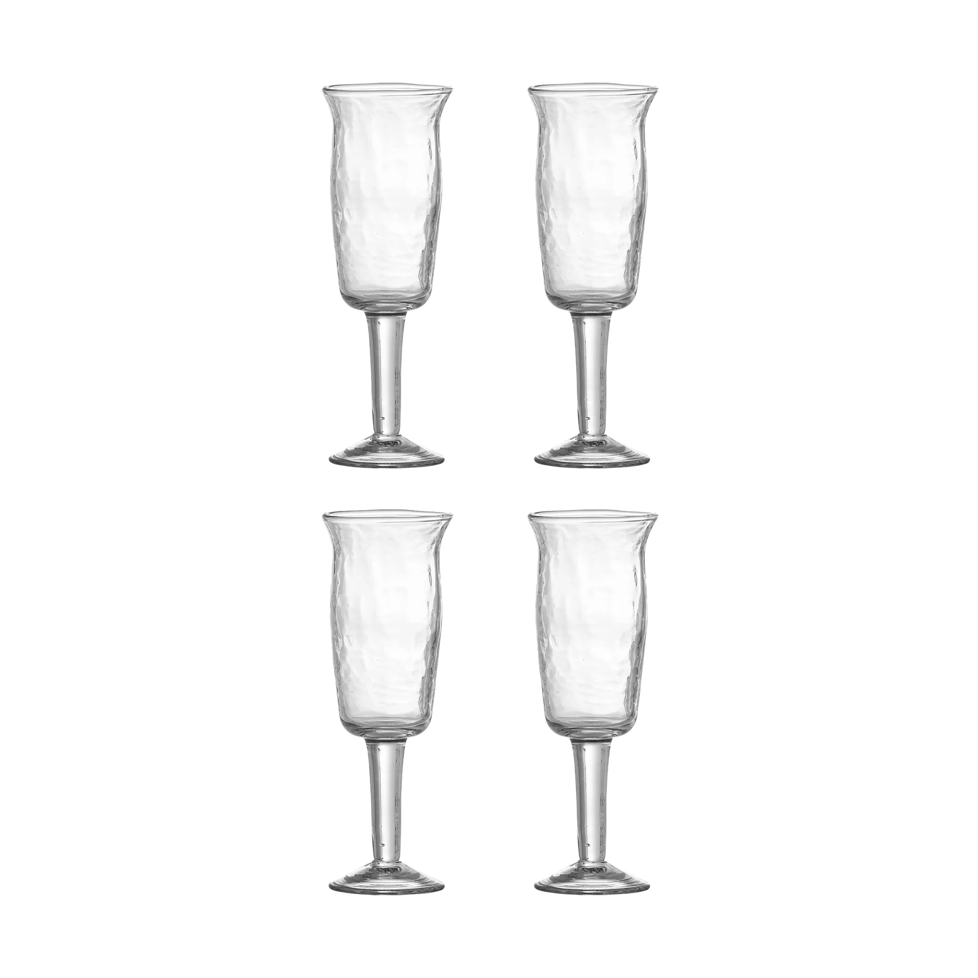 Asha vitvinsglas 4-pack, Klar Bloomingville