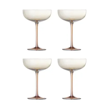 Aston cocktail glas 4-pack - Brons - Bloomingville