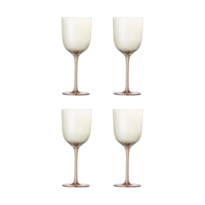 Aston vinglas 4-pack - Brons - Bloomingville
