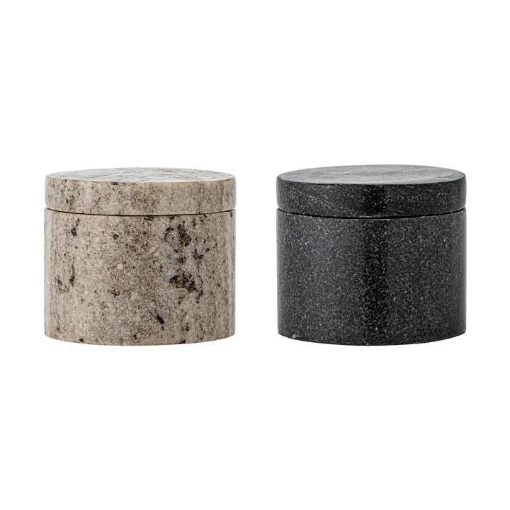 Avani salt & pepparkar - Multi Marble, 2 delar - Bloomingville