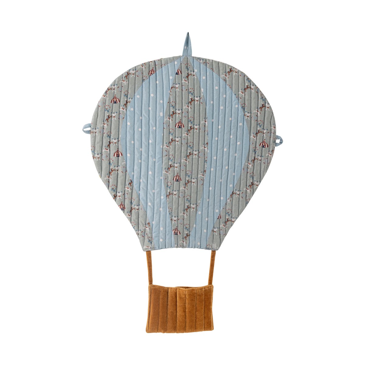 Bloomingville Ballon väggdekoration 45x60 cm Blå-brun