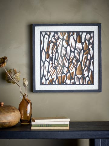 Barlin tavla 37,5x37,5 cm - Brun-svart - Bloomingville