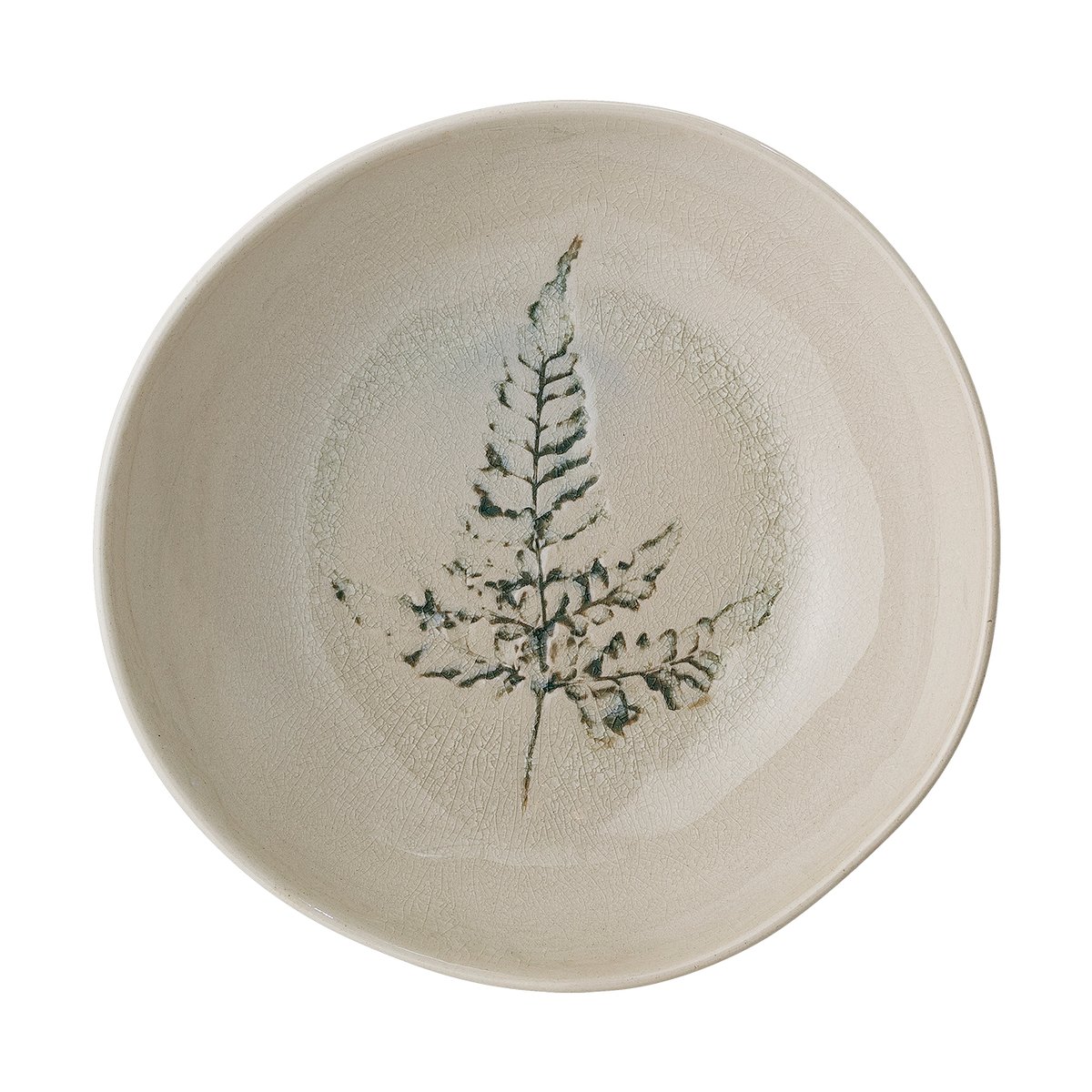 Bloomingville Bea djup tallrik 21 cm Natur | Skandinavisk Design | Djupa tallrikar | Beige