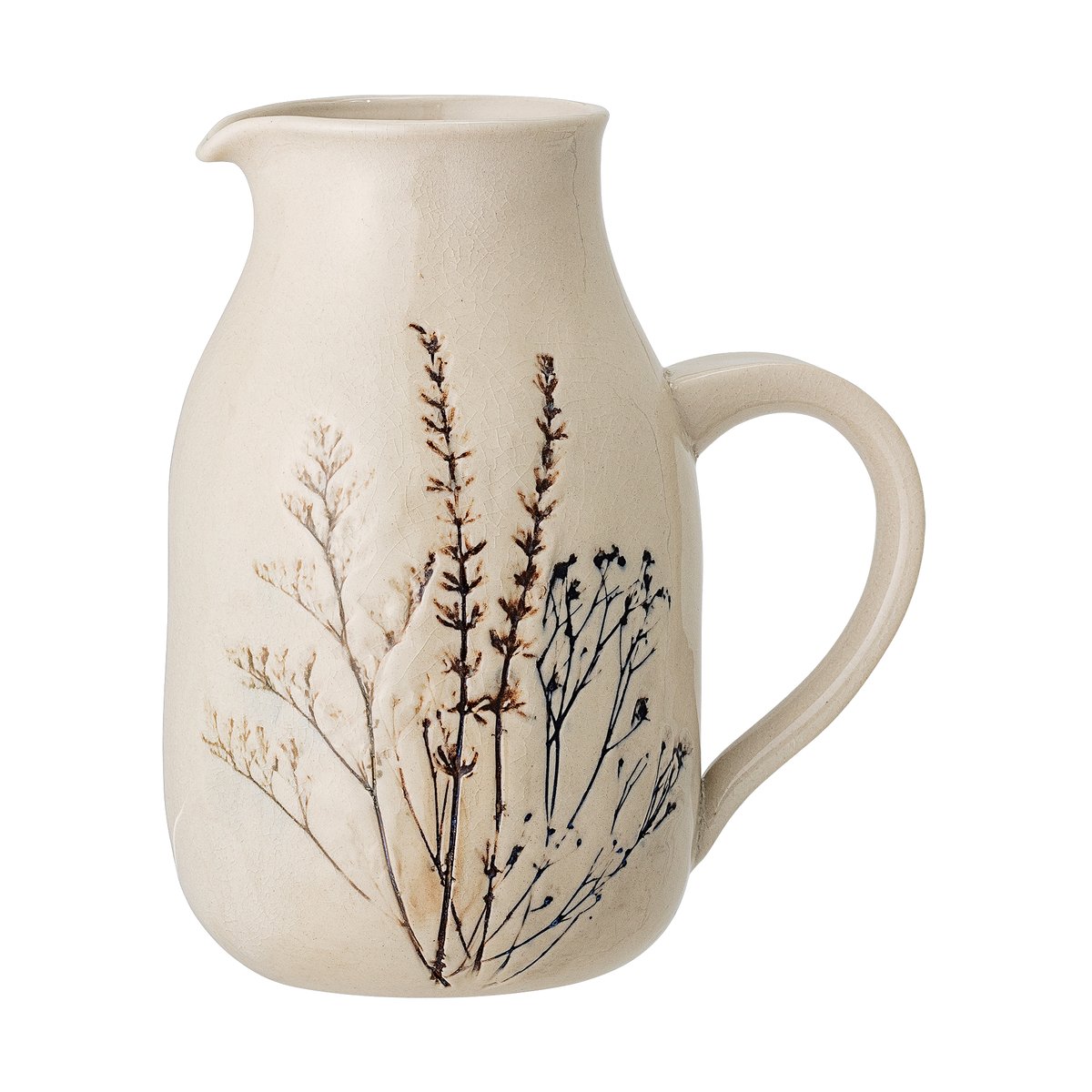 Bloomingville Bea kanna 1,5 L Natur | Skandinavisk Design | Vattenkaraffer & Kannor | Beige