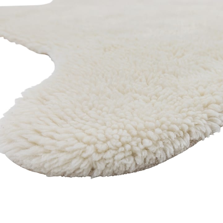 Bear ullmatta 200x140 cm, Vit Bloomingville