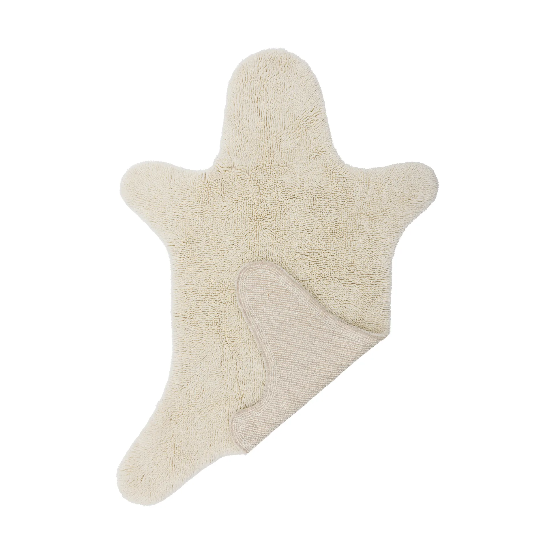 Bear ullmatta 200x140 cm, Vit Bloomingville