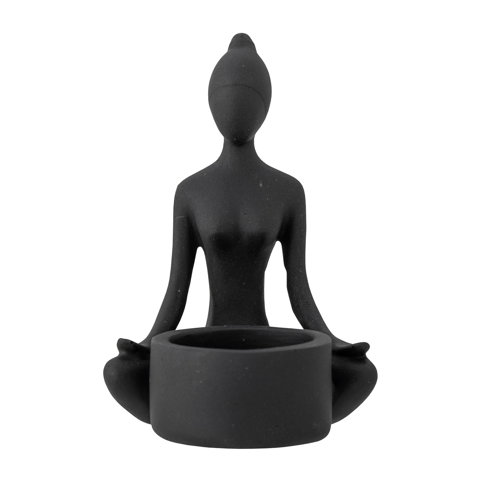 Benna värmeljushållare 12 cm, Svart Bloomingville