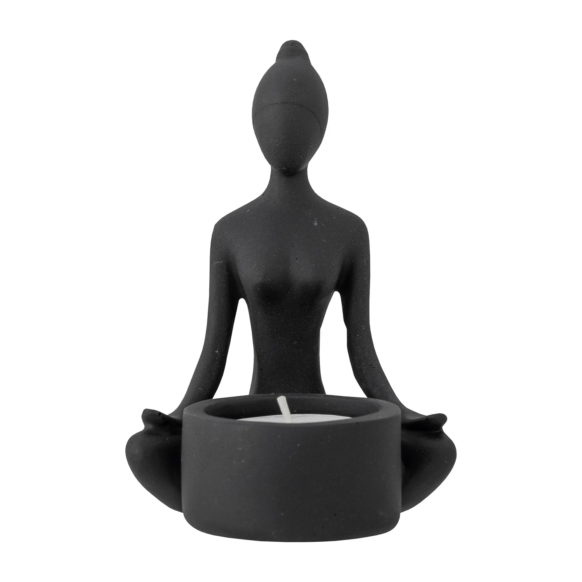 Benna värmeljushållare 12 cm, Svart Bloomingville