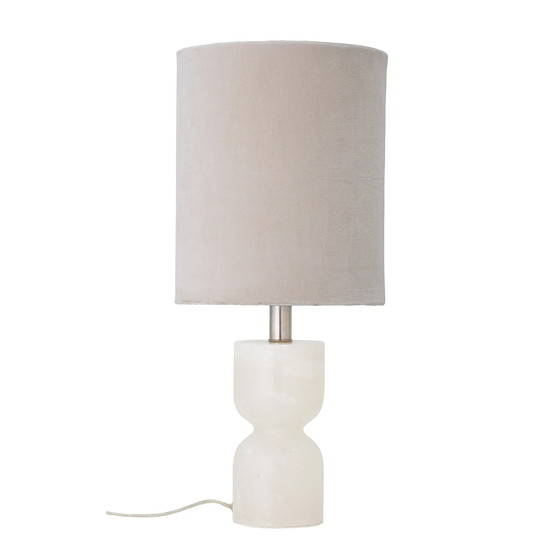 Bloomingville bordslampa alabaster 59 cm, Natur Bloomingville