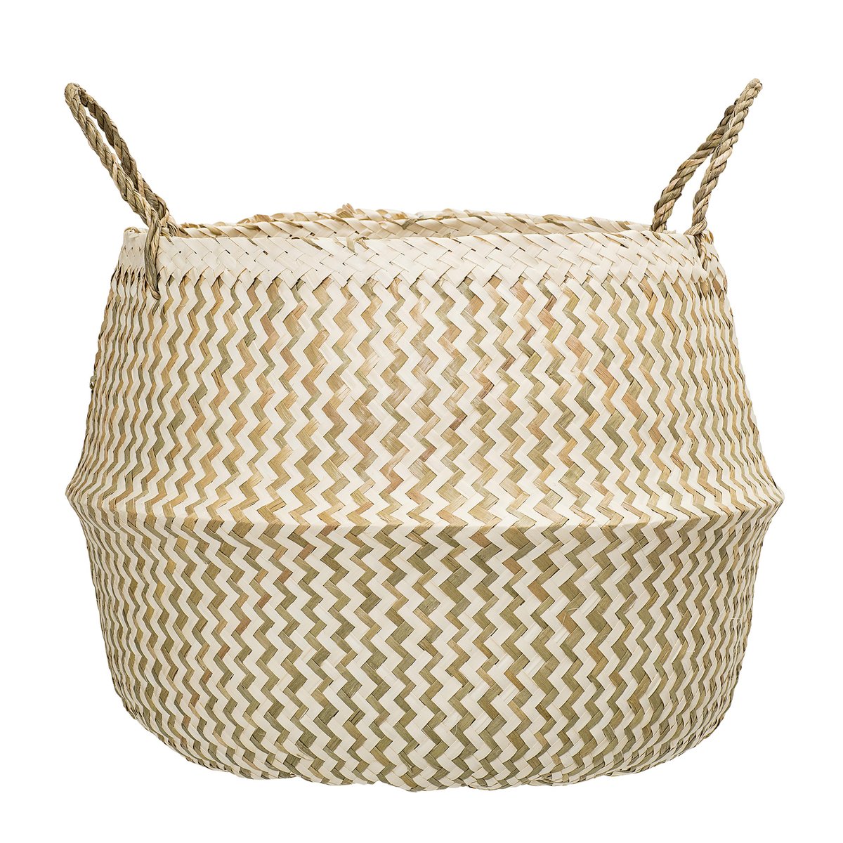 Bloomingville förvaringskorg sjögräs Ø 42 cm | Skandinavisk Design | Förvaringskorgar | Beige