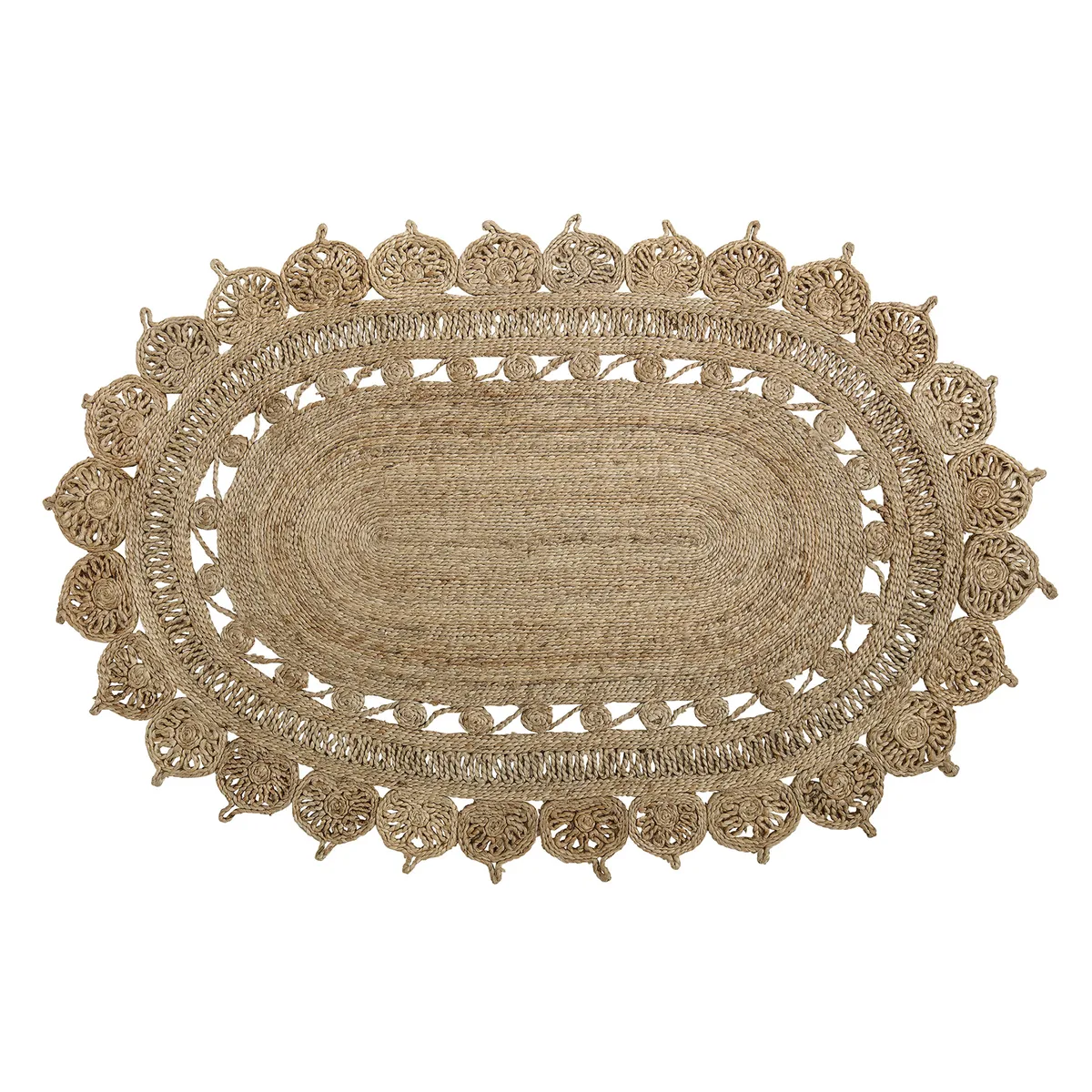 Bloomingville Bloomingville jutematta oval natur