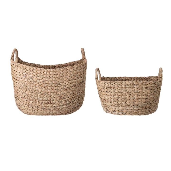 Bloomingville korg 2-pack vattenhyacint, natur (beige) Bloomingville