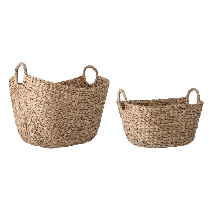 Bloomingville korg 2-pack vattenhyacint, natur (beige) Bloomingville