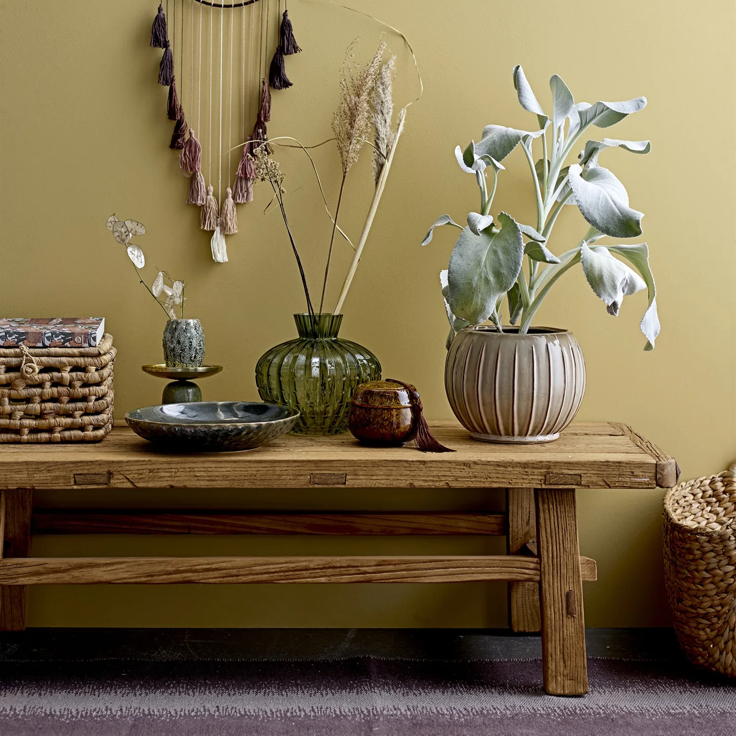 Bloomingville korg 2-pack vattenhyacint, natur (beige) Bloomingville