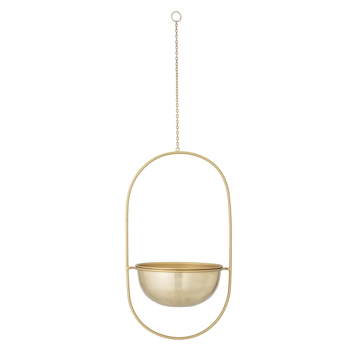Bloomingville kruka metall hängande, Guld Bloomingville