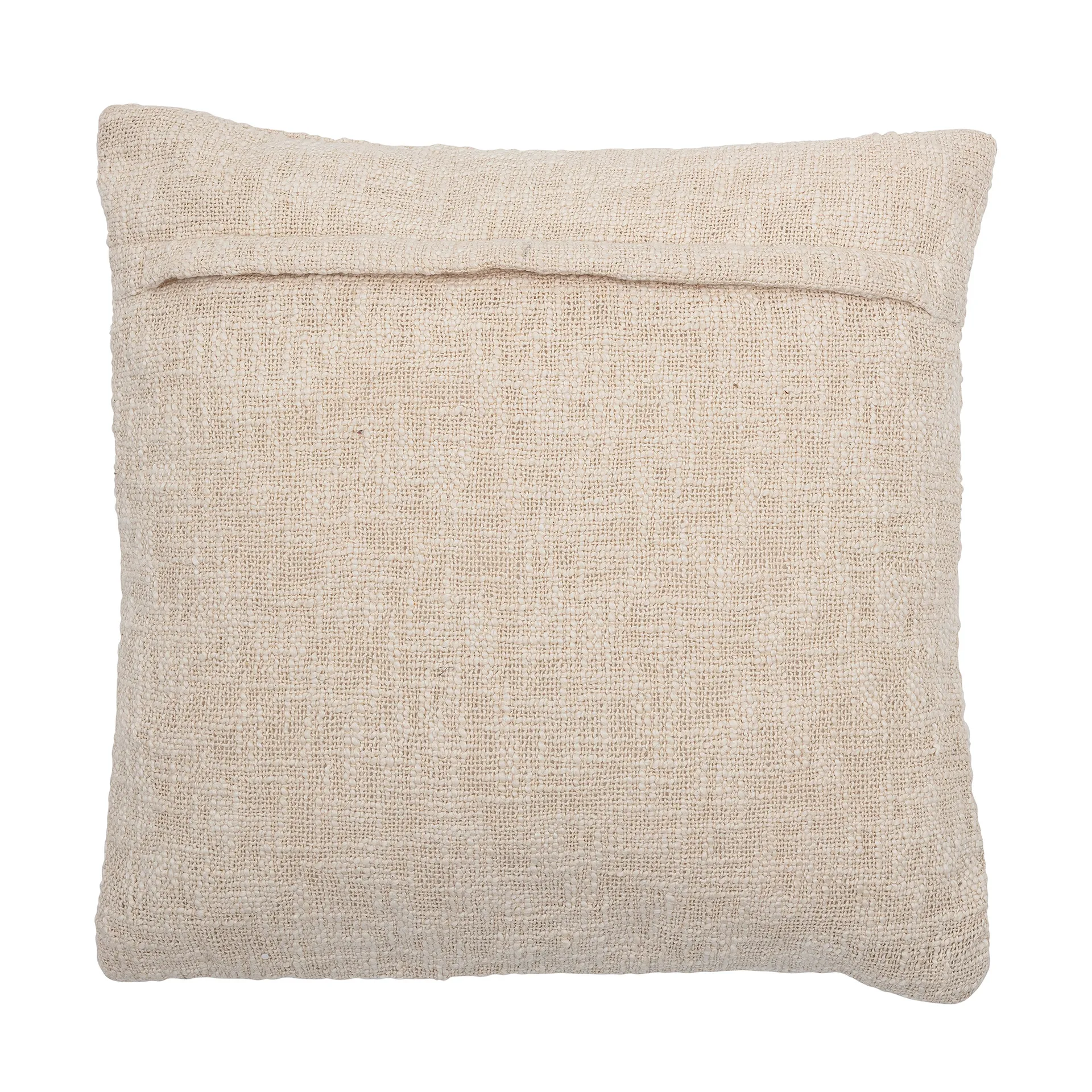 Bloomingville kudde broderi 45x45 cm, Natur Bloomingville