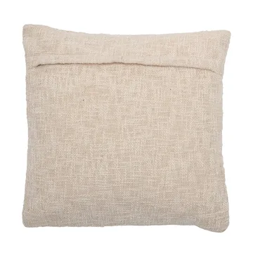 Bloomingville kudde broderi 45x45 cm - Natur - Bloomingville