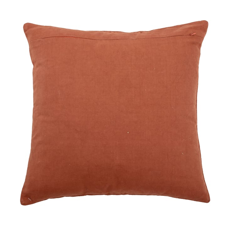 Bloomingville kudde med vävt mönster 45x45 cm, Röd Bloomingville