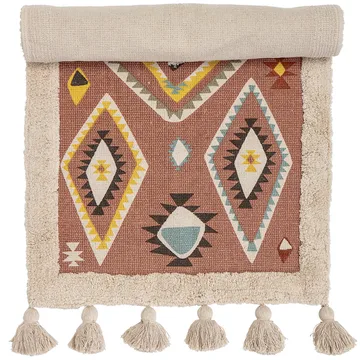 Bloomingville matta med tofsar 120x65 cm - Multi - Bloomingville