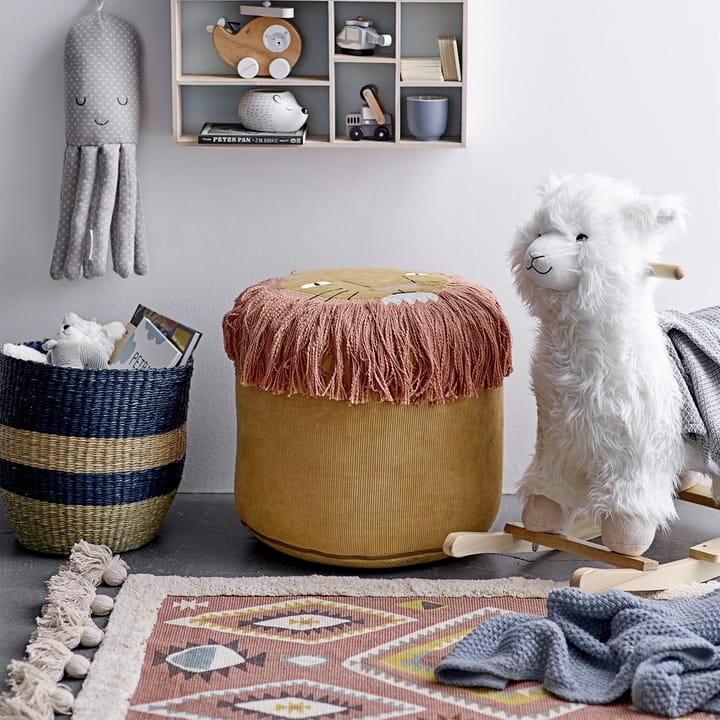 Bloomingville matta med tofsar 120x65 cm, Multi Bloomingville