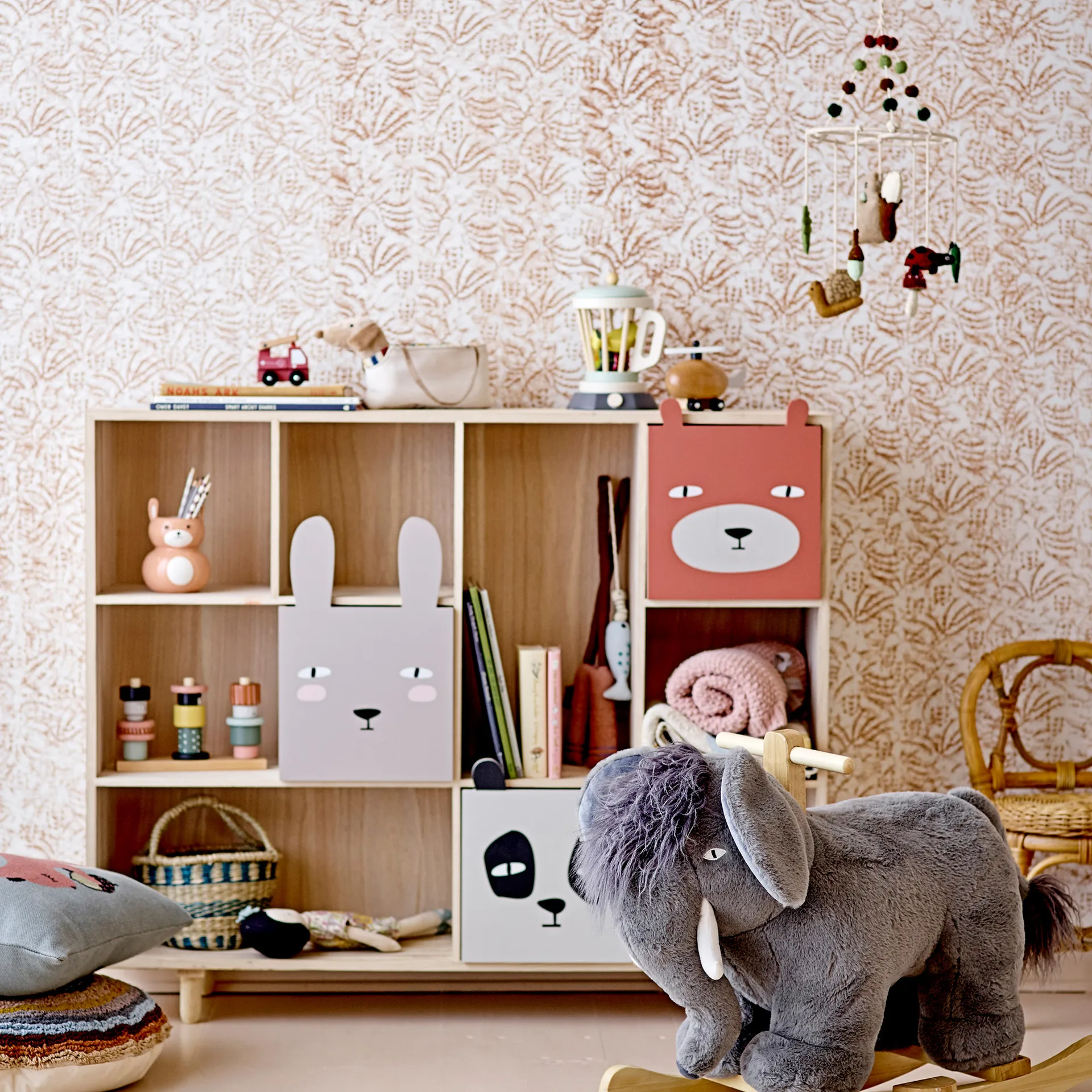 Bloomingville mobil djur och natur, Multi Bloomingville