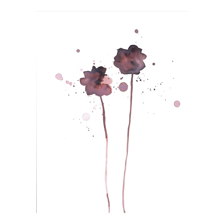 Bloomingville poster 30x40 cm - vit - Bloomingville