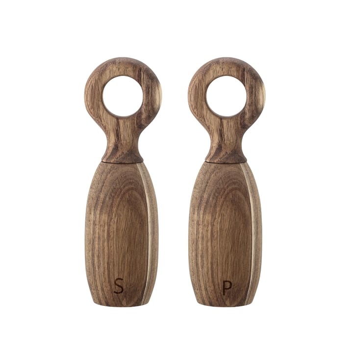 Bloomingville salt- och pepparkvarn trä, 21 cm Bloomingville
