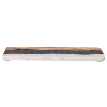 Bloomingville skärbräda marmor-resin-acacia - 18x39,5 cm - Bloomingville