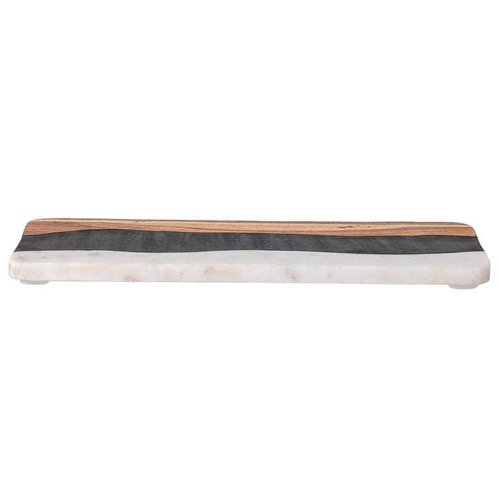 Bloomingville skärbräda marmor-resin-acacia, 18x39,5 cm Bloomingville