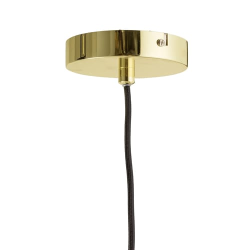 Bloomingville taklampa och ampel Ø10 cm - klar-guld - Bloomingville