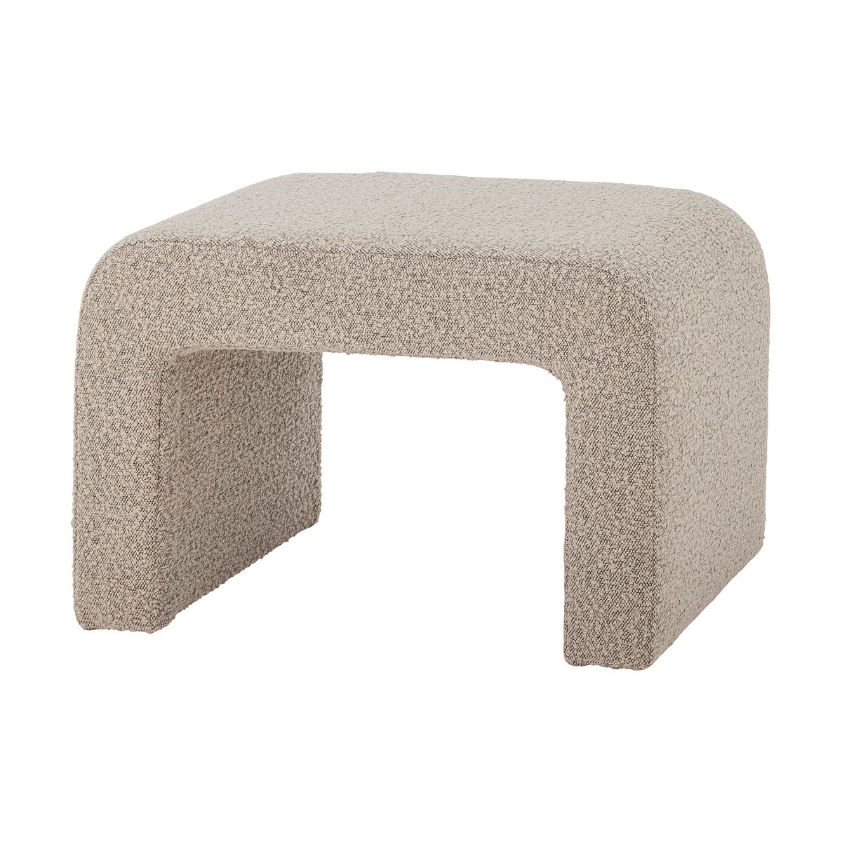 Bloomingville Bobbie pall 70x40x45 cm Natur | Skandinavisk Design | Pallar | Beige
