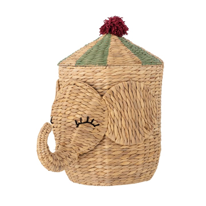 Bobo korg med lock 35x50 cm - Natur - Bloomingville