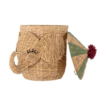 Bobo korg med lock 35x50 cm - Natur - Bloomingville