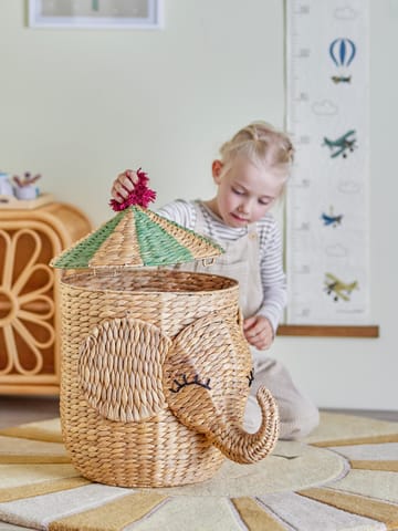 Bobo korg med lock 35x50 cm - Natur - Bloomingville