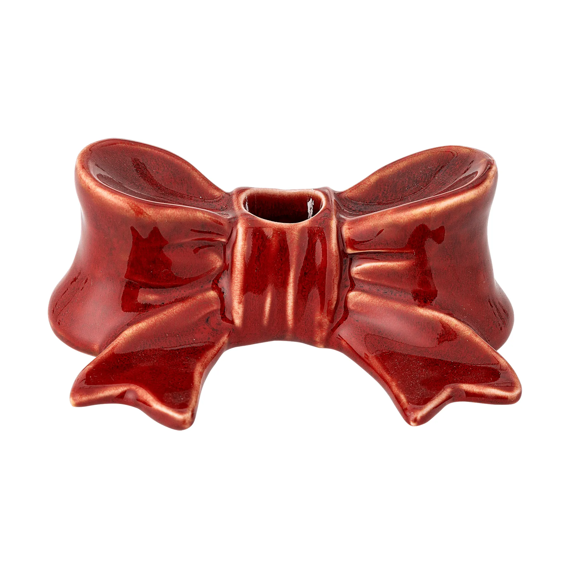 Bow ljusstake, Röd, 11,5 cm Bloomingville