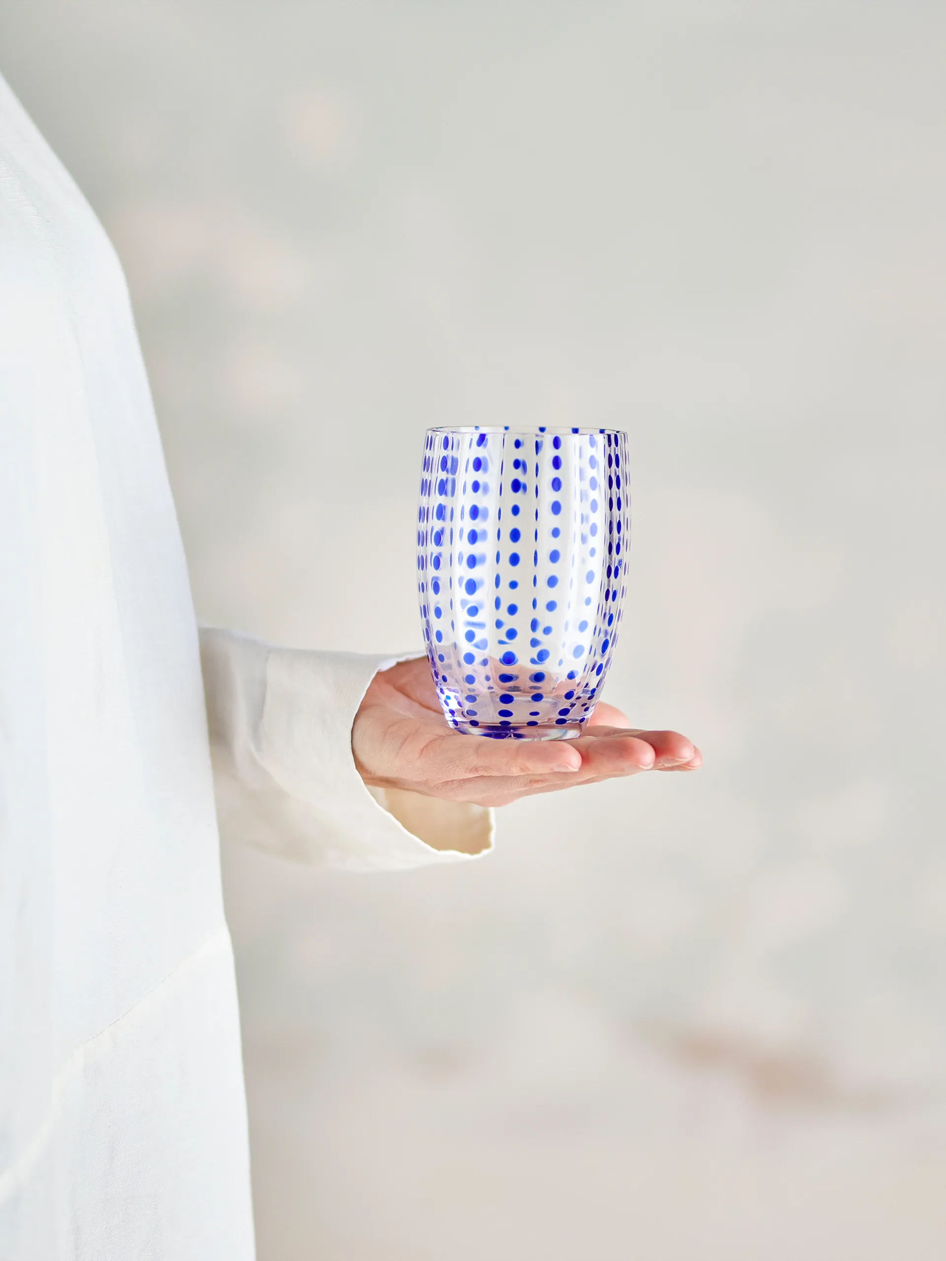 Brinley dricksglas 4-pack, Blå Bloomingville