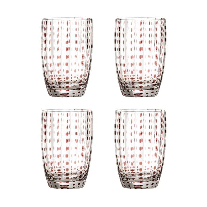 Brinley dricksglas 4-pack, Brun Bloomingville