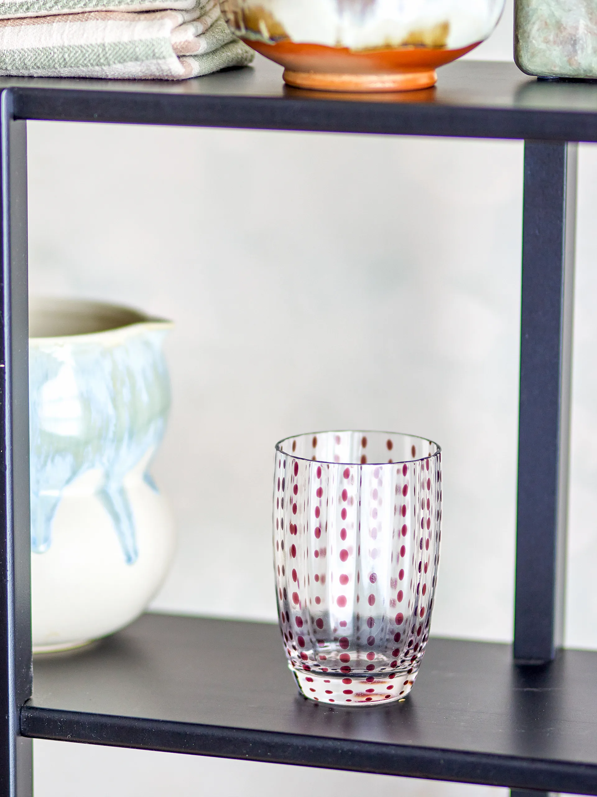 Brinley dricksglas 4-pack, Brun Bloomingville