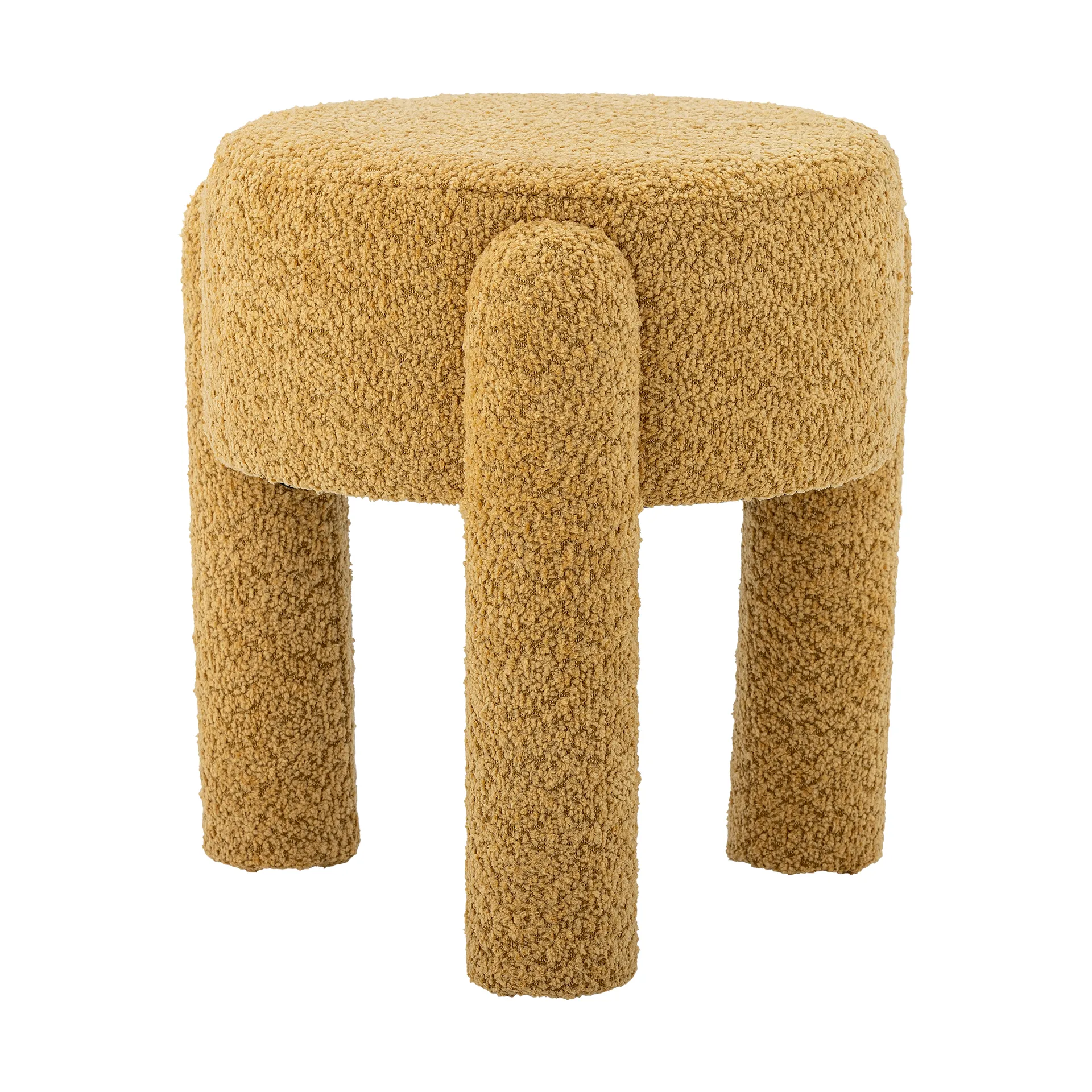 Bruno rund pall Ø42 cm, Gul Bloomingville