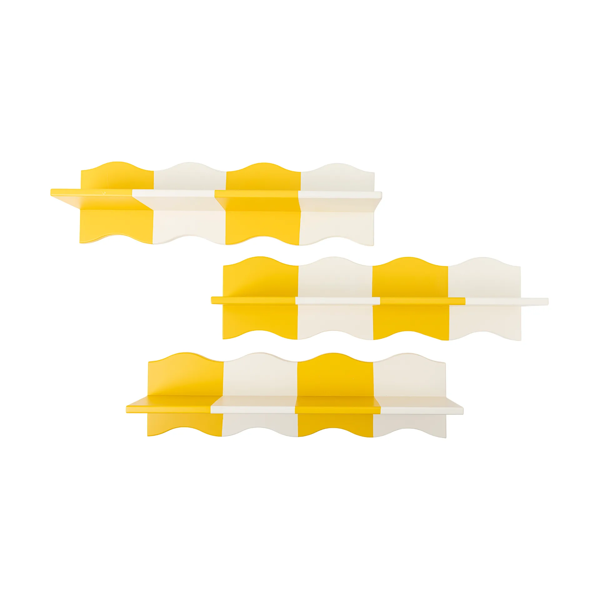 Bubbi hylla 80x22,5 cm, Gul Bloomingville