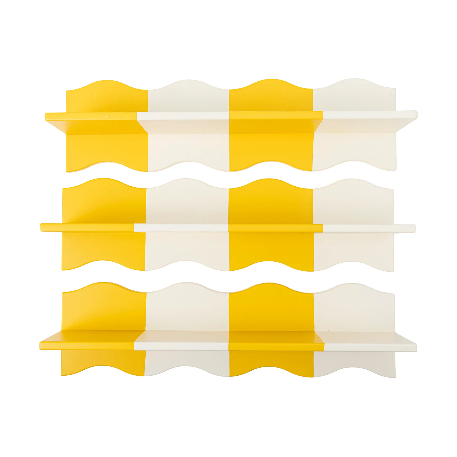 Bubbi hylla 80x22,5 cm, Gul Bloomingville