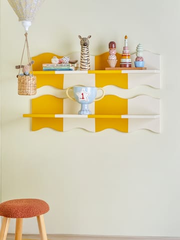 Bubbi hylla 80x22,5 cm - Gul - Bloomingville