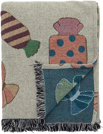 Caramella pläd 130x150 cm - Natur - Bloomingville